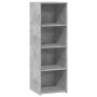 Aparador alto madera de ingeniería gris hormigón 40x41x124 cm de , Aparadores - Ref: Foro24-846386, Precio: 58,26 €, Descuent...
