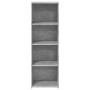 Aparador alto madera de ingeniería gris hormigón 40x41x124 cm de , Aparadores - Ref: Foro24-846386, Precio: 58,26 €, Descuent...