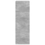 Aparador alto madera de ingeniería gris hormigón 40x41x124 cm de , Aparadores - Ref: Foro24-846386, Precio: 58,26 €, Descuent...