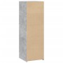 Aparador alto madera de ingeniería gris hormigón 40x41x124 cm de , Aparadores - Ref: Foro24-846386, Precio: 58,26 €, Descuent...