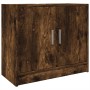 Armario de lavabo madera ingeniería roble ahumado 63x29x55 cm de , Muebles de baño - Ref: Foro24-848098, Precio: 54,07 €, Des...