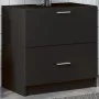 Armario de lavabo madera de ingeniería negro 59x37x59 cm de , Muebles de baño - Ref: Foro24-848109, Precio: 79,33 €, Descuent...