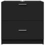 Armario de lavabo madera de ingeniería negro 59x37x59 cm de , Muebles de baño - Ref: Foro24-848109, Precio: 80,82 €, Descuent...