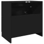 Armario de lavabo madera de ingeniería negro 59x37x59 cm de , Muebles de baño - Ref: Foro24-848109, Precio: 80,82 €, Descuent...