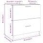 Armario de lavabo madera de ingeniería negro 59x37x59 cm de , Muebles de baño - Ref: Foro24-848109, Precio: 79,33 €, Descuent...