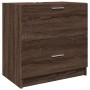 Armario de lavabo madera de ingeniería marrón roble 59x37x59 cm de , Muebles de baño - Ref: Foro24-848114, Precio: 79,92 €, D...