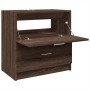 Armario de lavabo madera de ingeniería marrón roble 59x37x59 cm de , Muebles de baño - Ref: Foro24-848114, Precio: 79,92 €, D...