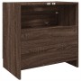 Armario de lavabo madera de ingeniería marrón roble 59x37x59 cm de , Muebles de baño - Ref: Foro24-848114, Precio: 79,92 €, D...