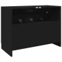 Armario de lavabo madera de ingeniería negro 78x37x59 cm de , Muebles de baño - Ref: Foro24-848116, Precio: 93,23 €, Descuent...