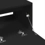 Armario de lavabo madera de ingeniería negro 78x37x59 cm de , Muebles de baño - Ref: Foro24-848116, Precio: 93,23 €, Descuent...