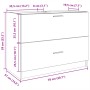 Armario de lavabo madera de ingeniería negro 78x37x59 cm de , Muebles de baño - Ref: Foro24-848116, Precio: 88,25 €, Descuent...
