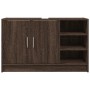 Mueble de lavabo madera de ingeniería roble marrón 90x29x55 cm de , Muebles de baño - Ref: Foro24-848128, Precio: 74,98 €, De...