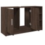 Mueble de lavabo madera de ingeniería roble marrón 90x29x55 cm de , Muebles de baño - Ref: Foro24-848128, Precio: 74,98 €, De...