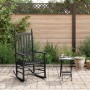 Silla mecedora con mesa plegable madera maciza de álamo negro de , Mecedoras - Ref: Foro24-3281255, Precio: 132,02 €, Descuen...