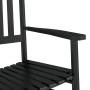 Silla mecedora con mesa plegable madera maciza de álamo negro de , Mecedoras - Ref: Foro24-3281255, Precio: 132,02 €, Descuen...