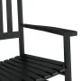 Silla mecedora con mesa plegable madera maciza de álamo negro de , Mecedoras - Ref: Foro24-3281255, Precio: 128,02 €, Descuen...
