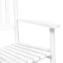 Silla mecedora con mesa plegable madera maciza de álamo blanco de , Mecedoras - Ref: Foro24-3281257, Precio: 150,32 €, Descue...