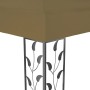 Cenador con doble techo gris taupe 3x4m 180 g/m² de vidaXL, Carpas y cenadores - Ref: Foro24-312244, Precio: 273,68 €, Descue...