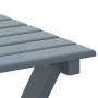 Sillas mecedoras 2 uds mesa plegable madera maciza álamo gris de , Mecedoras - Ref: Foro24-3281593, Precio: 232,82 €, Descuen...