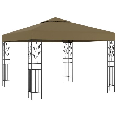 Cenador gris taupe 3x3 m 180 g/m² de vidaXL, Carpas y cenadores - Ref: Foro24-312243, Precio: 241,09 €, Descuento: %