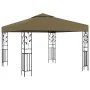 Cenador gris taupe 3x3 m 180 g/m² de vidaXL, Carpas y cenadores - Ref: Foro24-312243, Precio: 235,01 €, Descuento: %