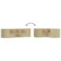Mueble de esquina madera ingeniería roble Sonoma 160x40x45 cm de , Armarios y almacenamiento - Ref: Foro24-3307821, Precio: 1...
