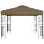 Cenador gris taupe 3x3 m 180 g/m² de vidaXL, Carpas y cenadores - Ref: Foro24-312243, Precio: 235,01 €, Descuento: %