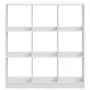 Estantería de madera de ingeniería blanca 102x32x108 cm de , Librerías y estanterías - Ref: Foro24-3307837, Precio: 90,23 €, ...