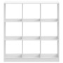 Estantería de madera de ingeniería blanca 102x32x108 cm de , Librerías y estanterías - Ref: Foro24-3307837, Precio: 91,26 €, ...