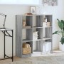 Estantería madera de ingeniería gris Sonoma 102x32x108 cm de , Librerías y estanterías - Ref: Foro24-3307842, Precio: 92,18 €...
