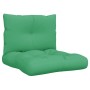 Cojines para palets 2 unidades tela verde de , Cojines para sillas y sofás - Ref: Foro24-360839, Precio: 32,22 €, Descuento: %