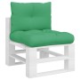 Cojines para palets 2 unidades tela verde de , Cojines para sillas y sofás - Ref: Foro24-360839, Precio: 32,22 €, Descuento: %