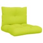Cojines para sofá de palets 2 unidades tela verde claro de , Cojines para sillas y sofás - Ref: Foro24-360845, Precio: 39,72 ...