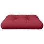 Cojín para sofá de palets de tela rojo tinto de , Cojines para sillas y sofás - Ref: Foro24-360887, Precio: 21,95 €, Descuent...