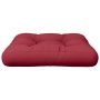 Cojín para sofá de palets de tela rojo tinto de , Cojines para sillas y sofás - Ref: Foro24-360887, Precio: 22,43 €, Descuent...