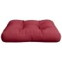 Cojín para sofá de palets de tela rojo tinto de , Cojines para sillas y sofás - Ref: Foro24-360887, Precio: 21,95 €, Descuent...