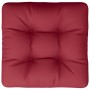 Cojín para sofá de palets de tela rojo tinto de , Cojines para sillas y sofás - Ref: Foro24-360887, Precio: 22,43 €, Descuent...