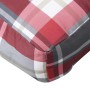 Cojín para sofá de palets de tela a cuadros rojos de , Cojines para sillas y sofás - Ref: Foro24-360891, Precio: 23,66 €, Des...