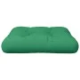Cojín para sofá de palets tela verde 50x50x12 cm de , Cojines para sillas y sofás - Ref: Foro24-360426, Precio: 26,22 €, Desc...