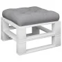 Cojín para sofá de palets tela gris 50x50x12 cm de , Cojines para sillas y sofás - Ref: Foro24-360430, Precio: 20,36 €, Descu...