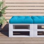 Cojín para sofá de palets de tela azul 60x60x12 cm de , Cojines para sillas y sofás - Ref: Foro24-360451, Precio: 27,67 €, De...