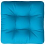 Cojín para sofá de palets de tela azul 60x60x12 cm de , Cojines para sillas y sofás - Ref: Foro24-360451, Precio: 27,67 €, De...