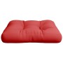 Cojín para sofá de palets de tela rojo 60x60x12 cm de , Cojines para sillas y sofás - Ref: Foro24-360453, Precio: 26,85 €, De...