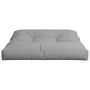 Cojín para sofá de palets de tela gris 70x70x12 cm de , Cojines para sillas y sofás - Ref: Foro24-360470, Precio: 46,40 €, De...