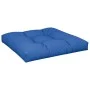 Cojín para sofá de palets de tela azul 70x70x12 cm de , Cojines para sillas y sofás - Ref: Foro24-360479, Precio: 26,04 €, De...