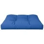 Cojín para sofá de palets de tela azul 70x70x12 cm de , Cojines para sillas y sofás - Ref: Foro24-360479, Precio: 26,04 €, De...