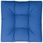 Cojín para sofá de palets de tela azul 70x70x12 cm de , Cojines para sillas y sofás - Ref: Foro24-360479, Precio: 26,04 €, De...