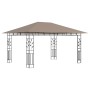 Cenador con mosquitera gris taupe 4x3x2,73 m 180 g/m² de vidaXL, Carpas y cenadores - Ref: Foro24-312252, Precio: 317,81 €, D...