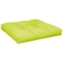 Cojín para sofá de palets de tela verde claro 80x80x12 cm de , Cojines para sillas y sofás - Ref: Foro24-360502, Precio: 39,3...