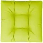 Cojín para sofá de palets de tela verde claro 80x80x12 cm de , Cojines para sillas y sofás - Ref: Foro24-360502, Precio: 39,3...